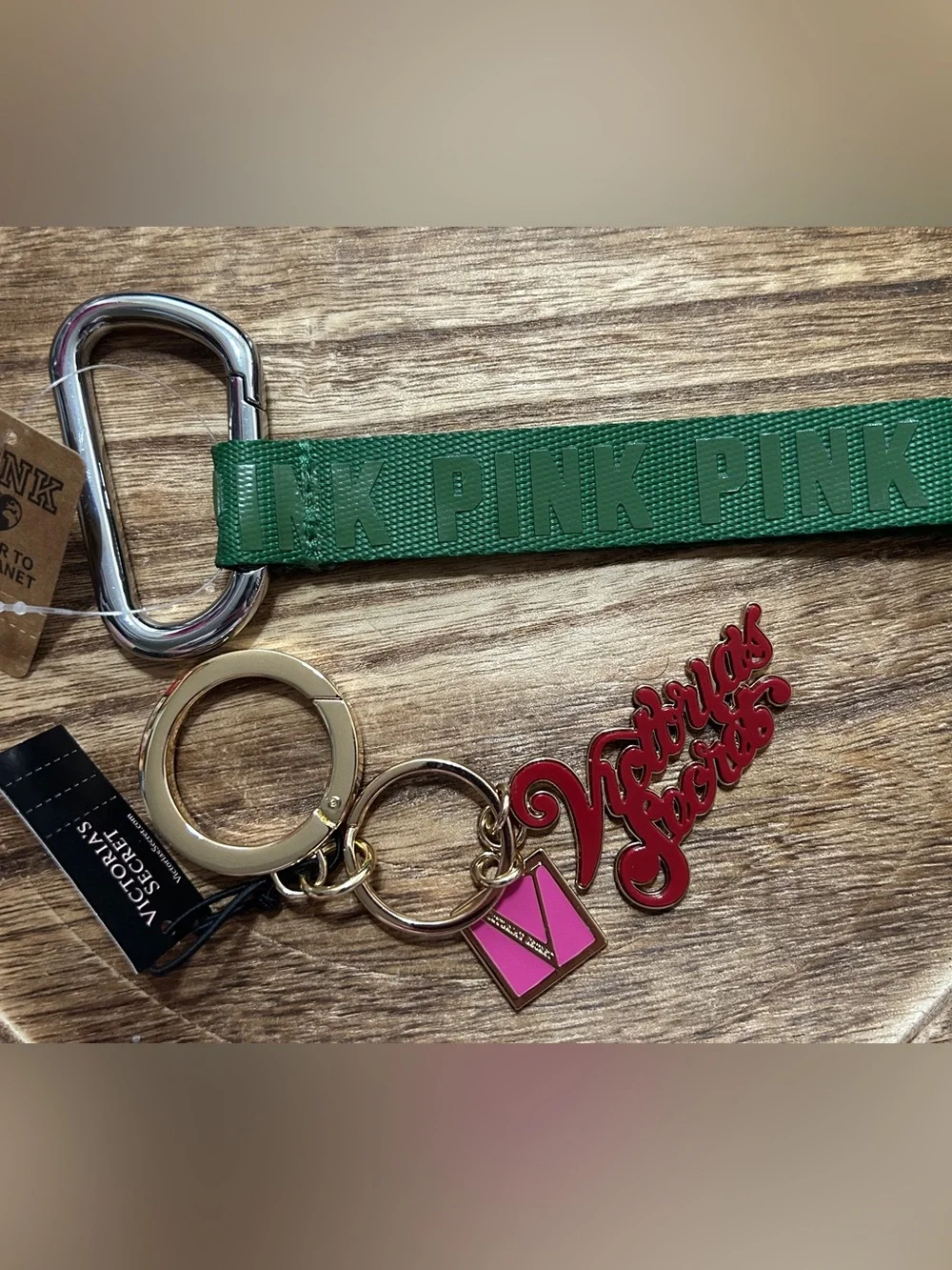 PINK Victoria's Secret Keychains